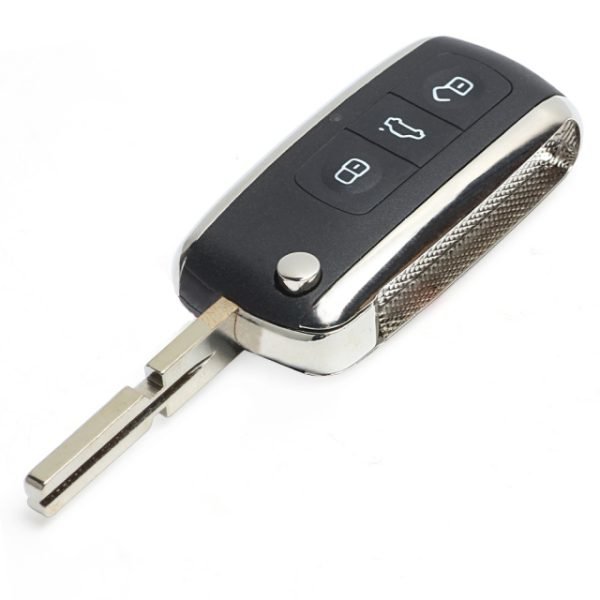 Bentley Style Folding Remote Key Fob 3 Button 433MHZ ID44 CHIP for BMW for BMW All Models 1995-2005 HU58 - Image 4