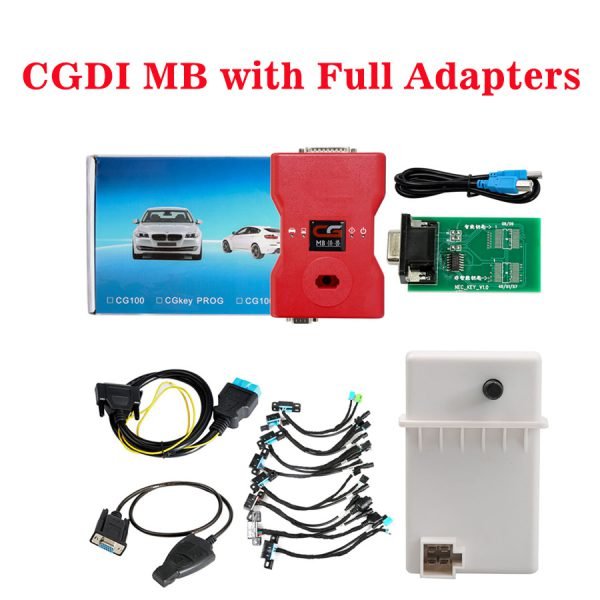 CGDI Prog MB Benz Key Programmer Support All Key Lost with Full Adapters for ELV Repair - Image 9