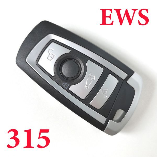 EWS Modified Flip Remote Key 4 Button 315MHZ With PCF7935AA ID44 Chip for BMW HU58 Blade - Image 2