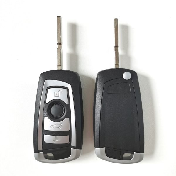 EWS Modified Flip Remote Key 4 Button 315MHZ With PCF7935AA ID44 Chip for BMW HU58 Blade - Image 3