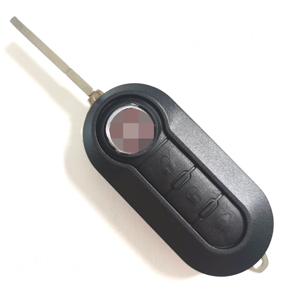 thumbnail image 2 of 3 Button Flip Key Fob – For Fiat 500L, Bravo, Ducato / Peugeot Boxer / Citroen Jumper – 433MHz ID46 2 of 5