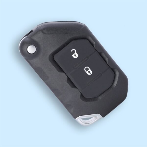 Flip Remote Key Shell 2 Button Fob for 2018 2019 Jeep Wrangler 68292944AA OHT1130261 - pack of 5