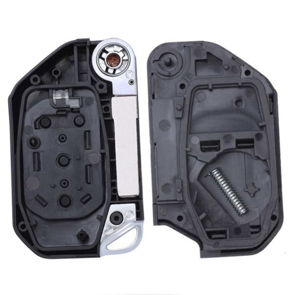 Flip Remote Key Shell 2 Button Fob for 2018 2019 Jeep Wrangler 68292944AA OHT1130261 - pack of 5 - Image 7