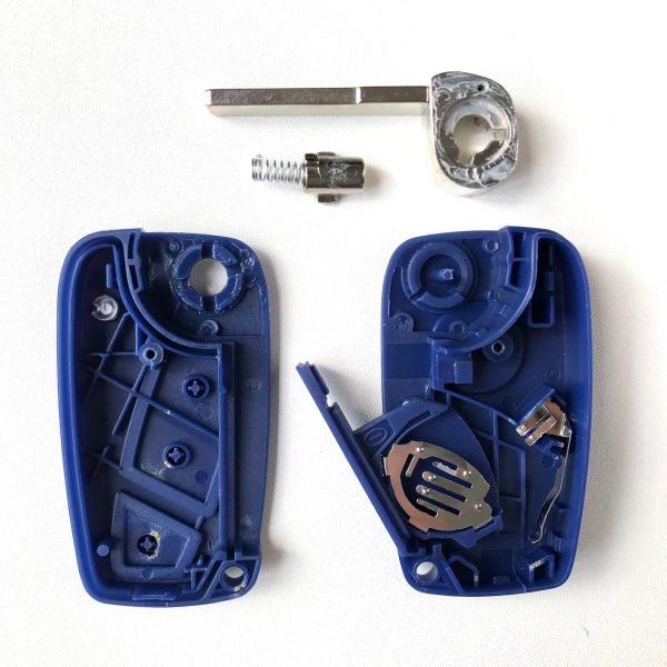 Flip Remote Key Shell 2 Button for Fiat Punto Ducato Stilo Panda - pack of 5 - Image 3