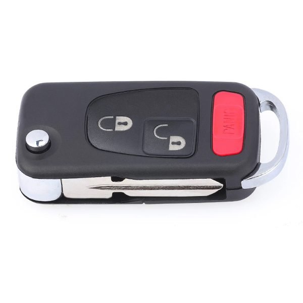 Flip Remote Key Shell 2+1 Button for Mercedes-Benz C E ML S HU39 Blank Blade - Pack of 2 - Image 5