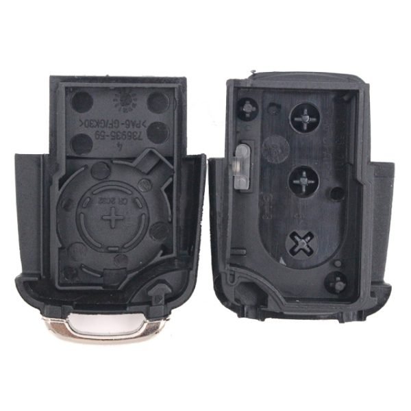 Flip Remote Key Shell 3 Button for VW Passat B5- pack of 5 - Image 4