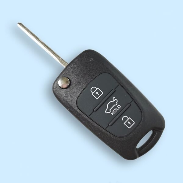 Folding Remote Key Shell 3 Button for Hyundai I30 IX35 - pack of 5