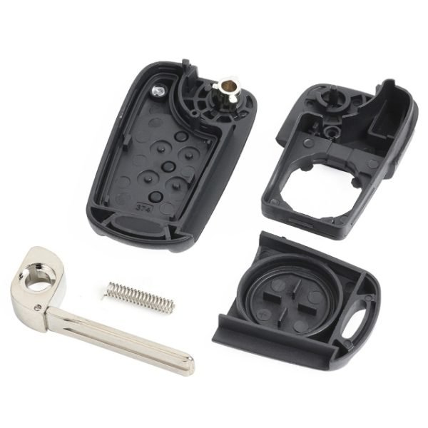 Folding Remote Key Shell 3 Button for Kia Picanto - pack of 5 - Image 3