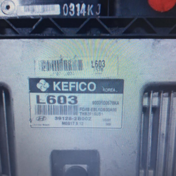 For Hyundai for Kia L603 ECU 39128-2B002 MEG17.9.12 New