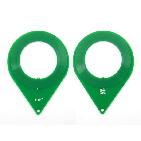 2 Pack Auto Lock Inspection Loop Coil Detector to Detect Key Signal