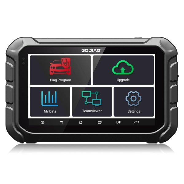 GODIAG GD801 Key Programmer Multi-language Support Mileage Correction ABS EPB TPMS EEPROM etc Free Update Online + GT100 OBD II Break Out Box - Image 2