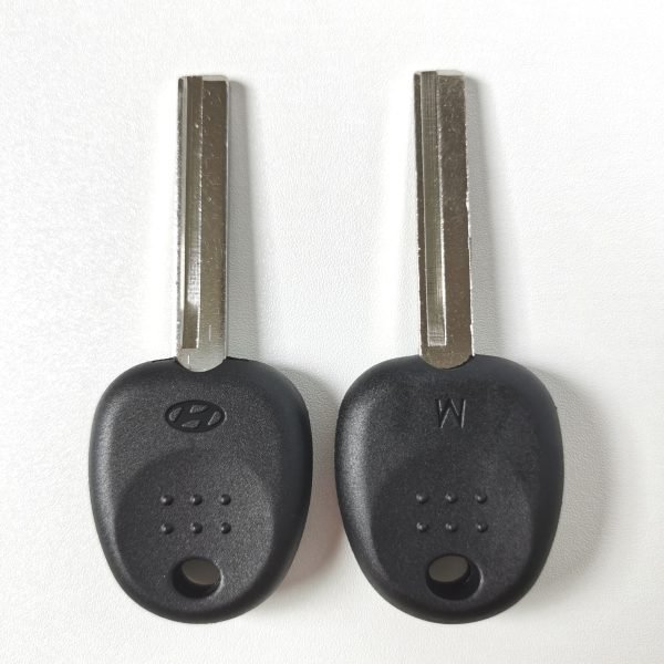 HYN17R  Left Blade Transponder Key Shell for Hyundai Santa Fe - Pack of 5 - Image 2