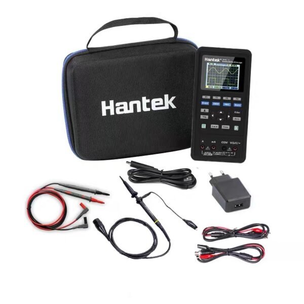 Hantek 2D42 Handheld Oscilloscope Two Channels 70Mhz Portable Digital Multimeter+ 25MHz Signal Generator