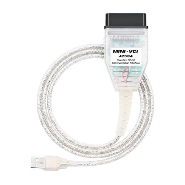 MINI VCI For TOYOTA TIS Techstream V17.20.013 mini vci FTDI For J2534 OBD OBD2 Car Diagnostic Auto Scanner Tool MINI-VCI Cable - Image 6
