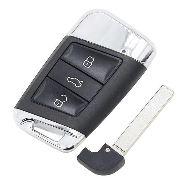 KYDZ 3 Buttons Smart Remote Key for Volkswagen Magotan B8- Pack of 5 - Image 2