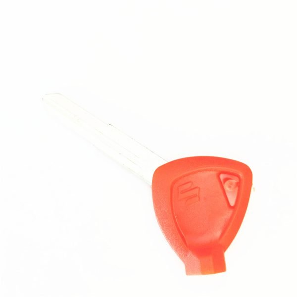 Key Shell with Left Blade for Suzuki Motorbike Red color- Pack of 5 - Image 2