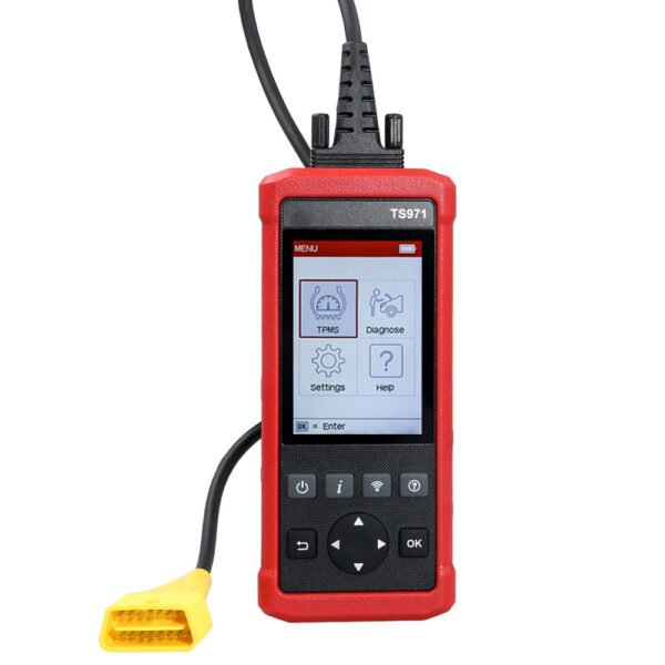 LAUNCH TS971 TPMS Car Tire Pressure Sensor Monitoring Scanner - Wireless Support 433 MHz 315MHz