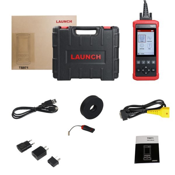 LAUNCH TS971 TPMS Car Tire Pressure Sensor Monitoring Scanner - Wireless Support 433 MHz 315MHz - Image 4