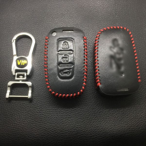 Leather Case for ZOTYE E200 Smart Card Car Key - 5 Sets - Image 2