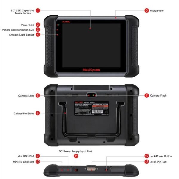 AUTEL MaxiSYS MS906 Full System Car Fault Detector Automobile Diagnostic Tool Decoder with ECU Coding - Image 7