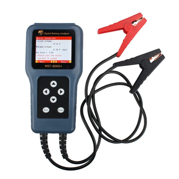 MST-8000+ Digital Battery Analyzer/Car Battery Tester No Printing Version