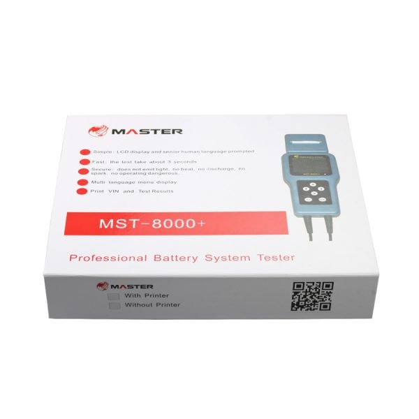MST-8000+ Digital Battery Analyzer/Car Battery Tester No Printing Version - Image 3