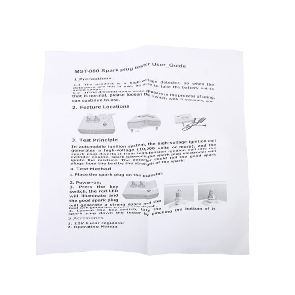 MST-880 Spark Plug Tester - Image 6
