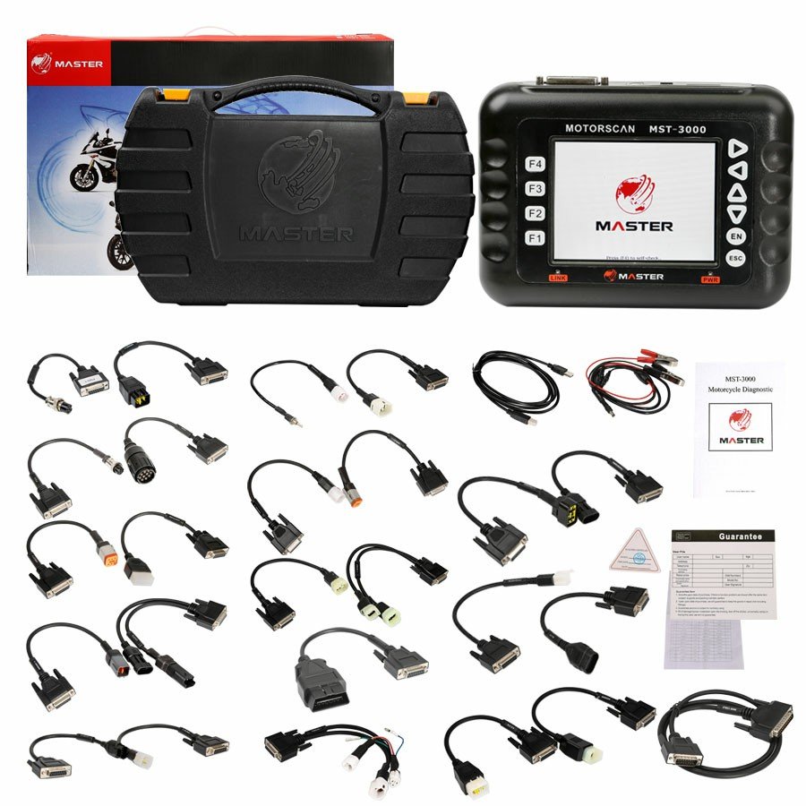 Master MST-3000 Full Version Universal Motorcycle Scanner Fault Code Scanner for Motorcycle - Image 12
