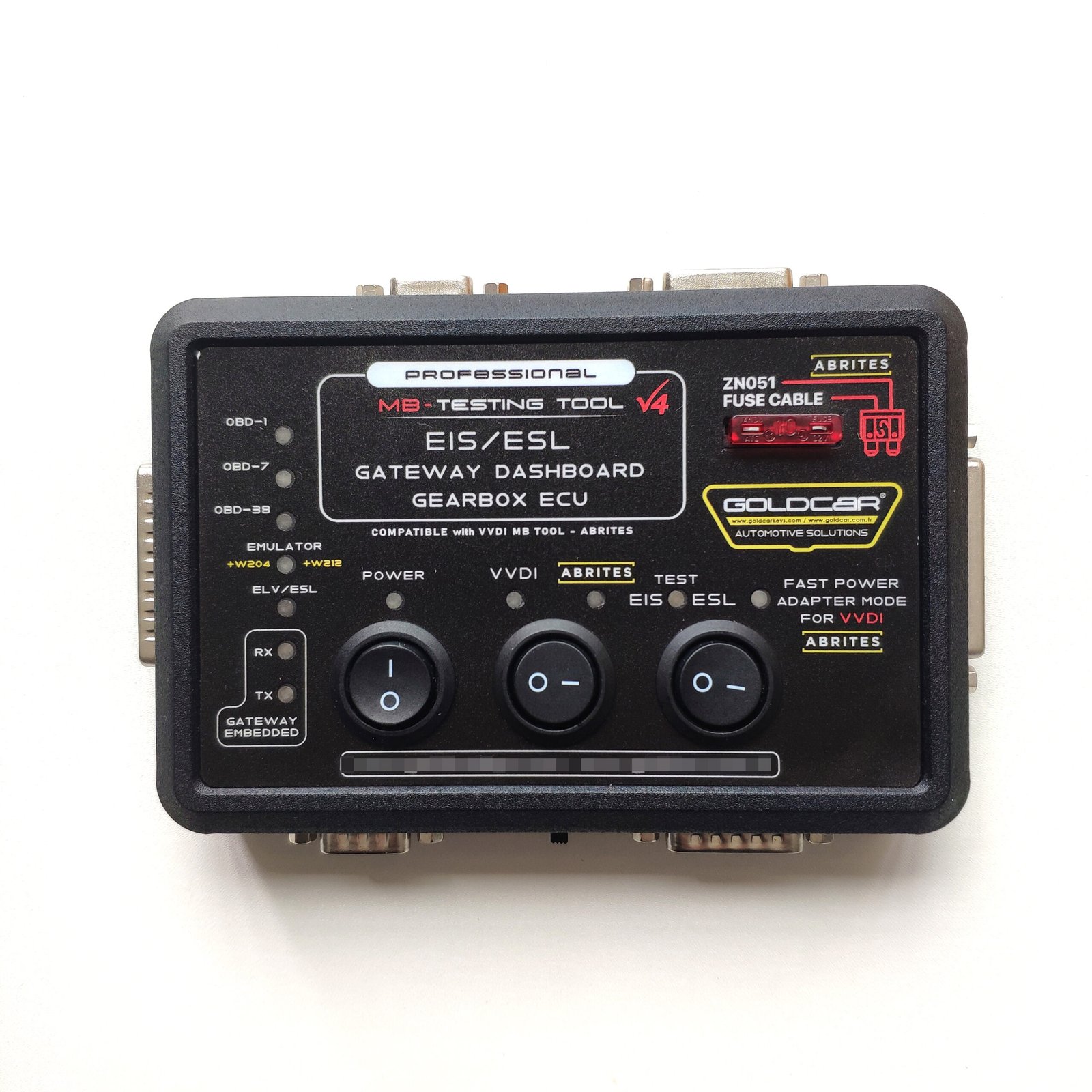 Benz Material Testing Instruments Mercedes Benz Test Platform EIS ESL Gateway Dashboard Gearbox ECU ...