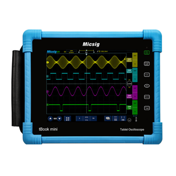 Micsig TO1104 Handheld Tablet Digital Oscilloscope 4 Channels 100MHz 2CH 4CH Automotive Osciloscopio - Image 2