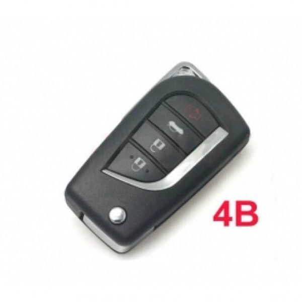 Modified Remote Key Shell 4 Button for Toyota TOY48 Blade- pack of 5 - Image 2