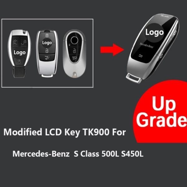 Modified Smart Keyless 3 Button Remote Key Case TK900 with LCD Screen for Mercedes-Benz S Class 500L S450L - Image 5