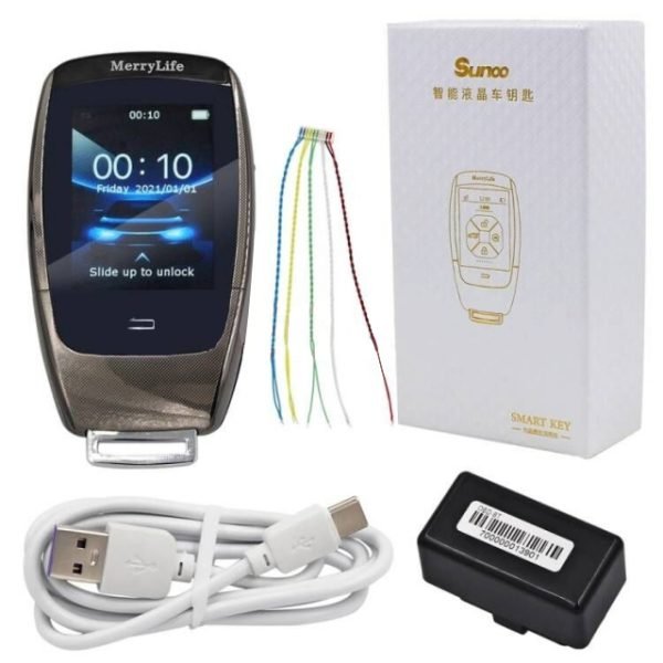 Modified Smart Keyless 3 Button Remote Key Case TK900 with LCD Screen for Mercedes-Benz S Class 500L S450L - Image 7