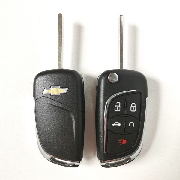 Modify Remote Key Shell Case Fob 5B for Chevrolet Equinox Camaro Cruze Spark - Image 2