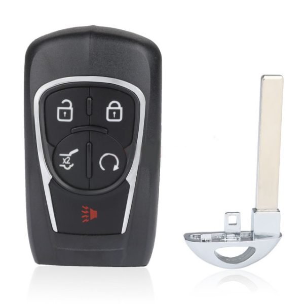 Modify Replacement Folding Remote Key Shell Fob 5 Button for Buick OHT01060512  - Pack of 5 - Image 3
