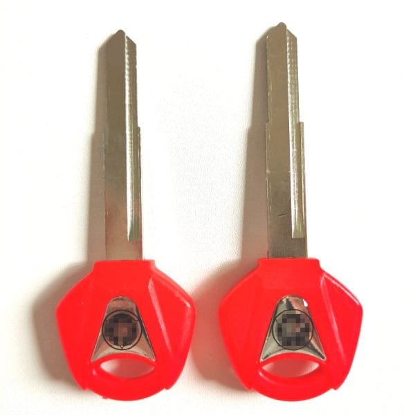 Motorbike Transponder Key Shell Red for Yamaha - Pack of 5 - Image 3
