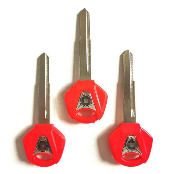 Motorbike Transponder Key Shell Red for Yamaha - Pack of 5 - Image 4