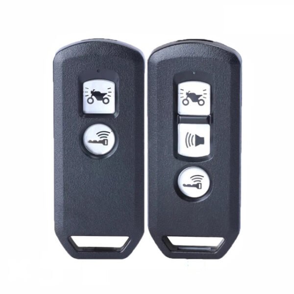 Motorcycle Scooter Remote Key Shell Case - 2 Buttons FOB for Honda K35V3 ADV SH 150 Forza 300 125 PCX150 2018 2019- pack of 5