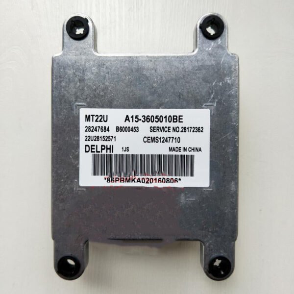 New Engine Computer Delphi MT22U ECU 28247684 A15-3605010BE for Chery Cowin 2 477F