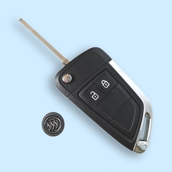 New Models Knife Stype 2 Buttons Remote Key Shell for Buick  - Pack of 5