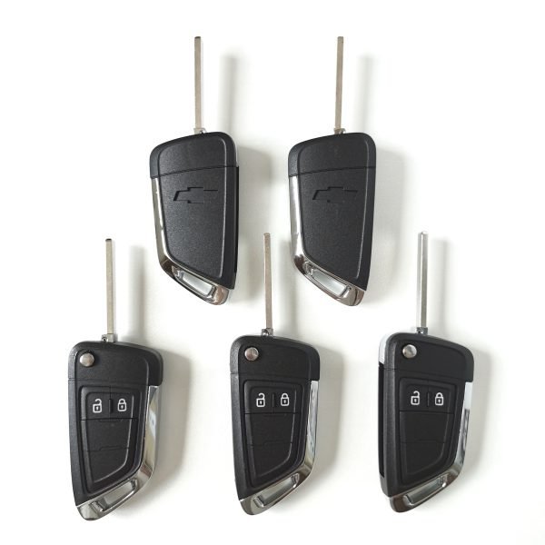 New Models Knife Stype 2 Buttons Remote Key Shell for Chevrolet  - Pack of 5 - Image 7