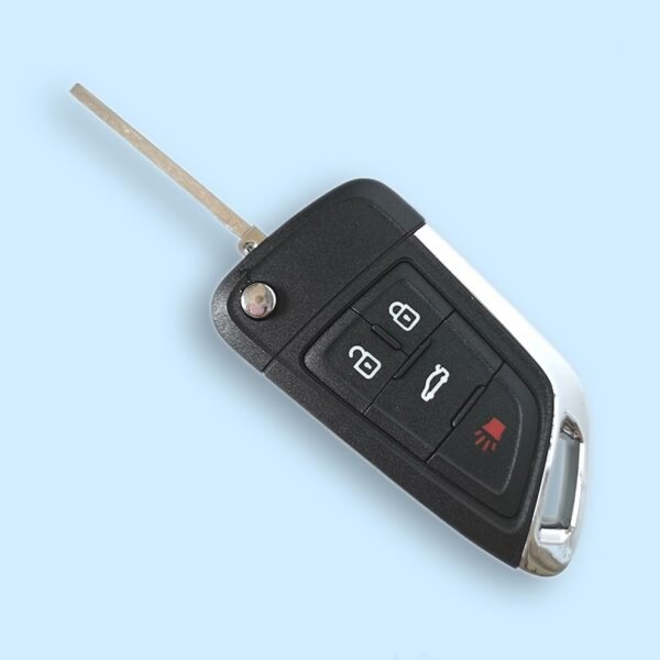 New Models Knife Stype 4 Buttons Remote Key Shell for Chevrolet  - Pack of 5