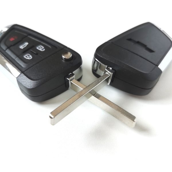 New Models Knife Stype 4 Buttons Remote Key Shell for Chevrolet  - Pack of 5 - Image 4