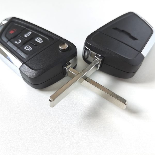 New Models Knife Stype 5 Buttons Remote Key Shell for Chevrolet  - Pack of 5 - Image 4