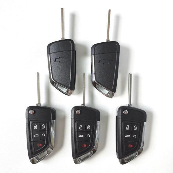 New Models Knife Stype 5 Buttons Remote Key Shell for Chevrolet  - Pack of 5 - Image 7