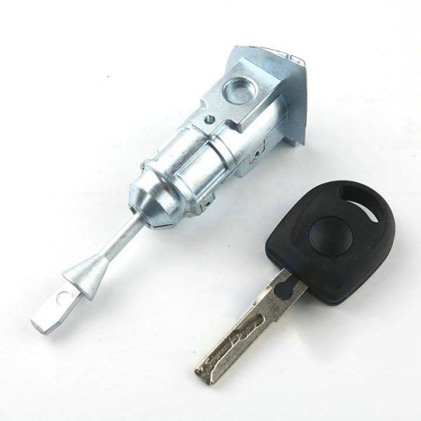 New Passat door lock cylinder central control driver's door lock cylinder emergency door lock cylinder with 1 pair of keys - Image 5