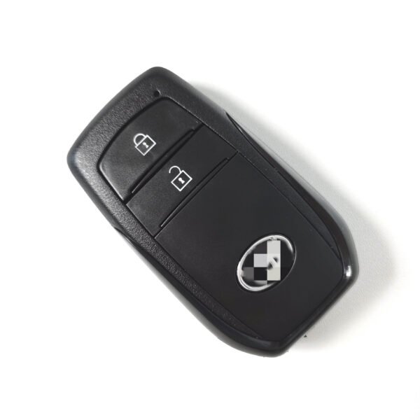 New type  2 Buttons Key Shell Smooth back without logo for 2022 Toyota Sienna  5pcs