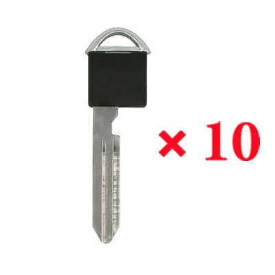 OEM Nissan Infiniti NI06-PT Emergency Key with Chip Silver - Pack of 10 - Image 2