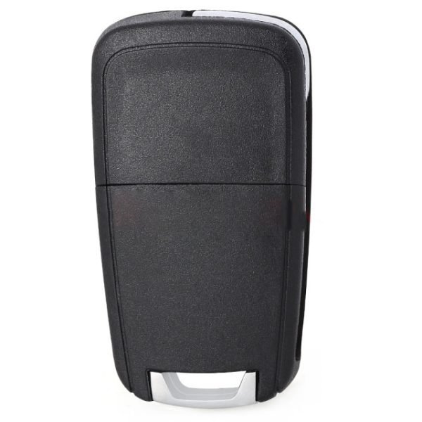 OEM Quality Flip Remote Key Shell 3+1 Button for Chevrolet Opel HU100 No Logo - Pack of 5 - Image 4