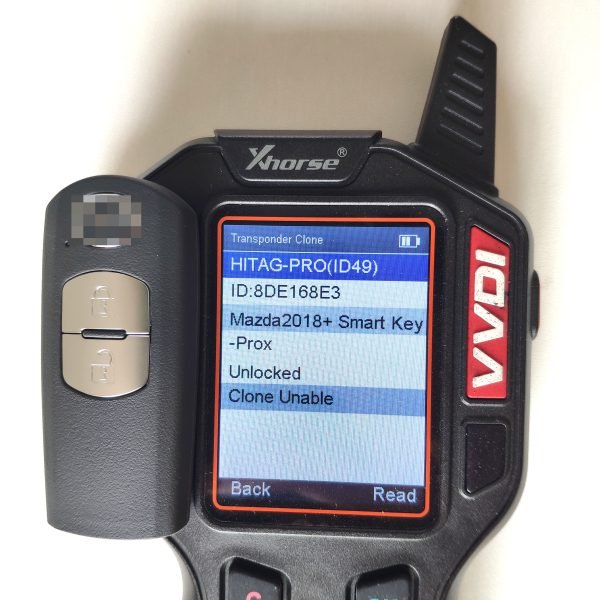 Original 2 Buttons 434 MHz Smart Proximity Key For Mazda SKE13E-02 - Thailand Version - ID 49 - Image 4